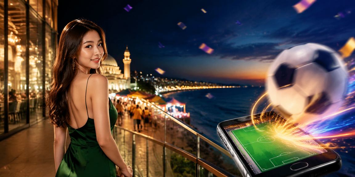 A Malay-style football betting atmosphere in Kota Bharu, Malaysia